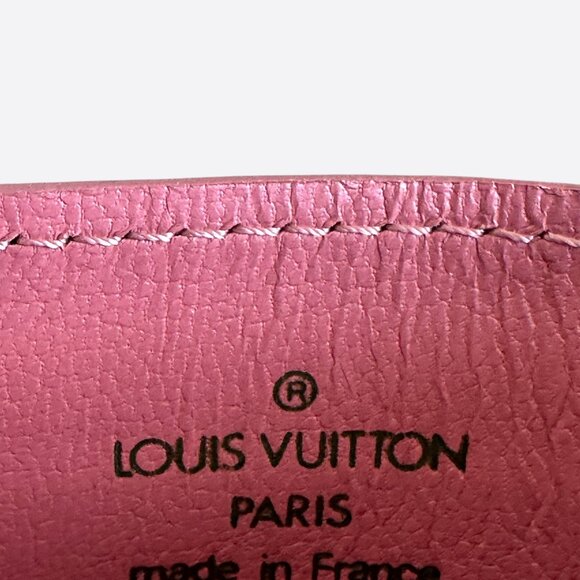 Louis Vuitton Pink Crocodile Cardholder - Picture 3 of 3